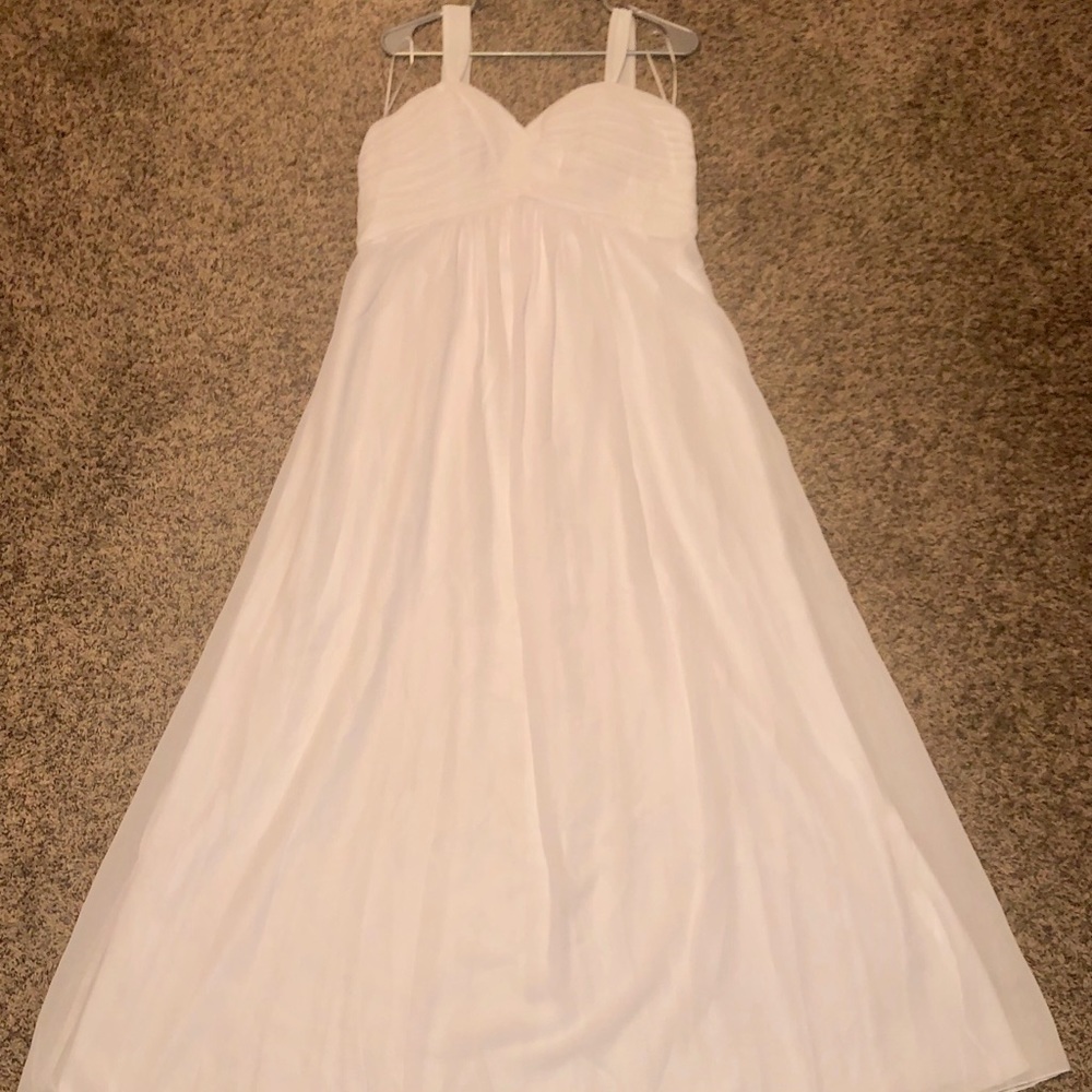 White wedding /evening dress